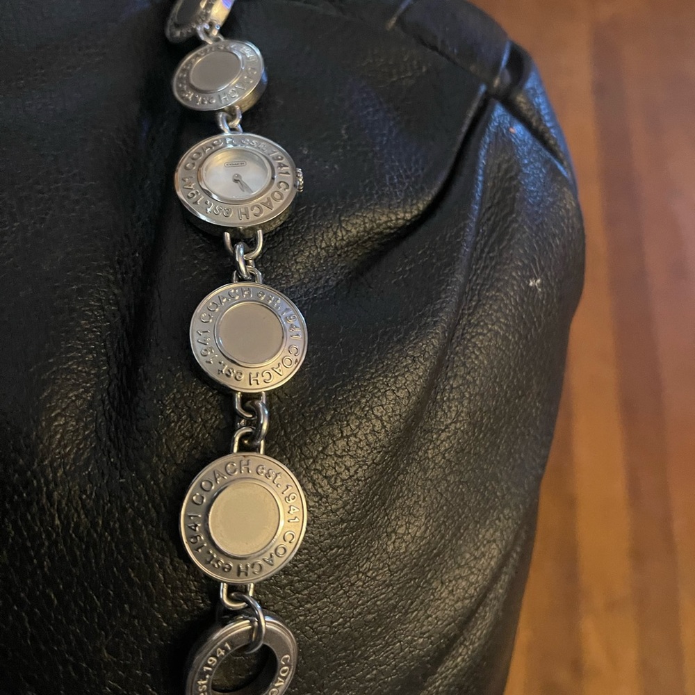 Rare Coach bracelet watch